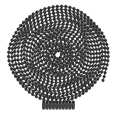 & 10 Matching Connectors Ball Chain Manufacturing Co 10 Foot Length Ball Chain Inc 4350427811 Copper #6 Size & 10 Matching Connectors Ball Chain Manufacturing Co 10 Foot Length Ball Chain Inc 4350427811 Copper #6 Size